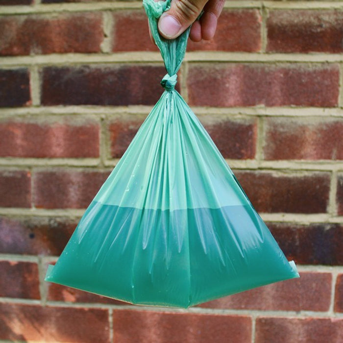 Beco Mint Scented Poop Bags with Handles - Big, Strong & Leak Proof