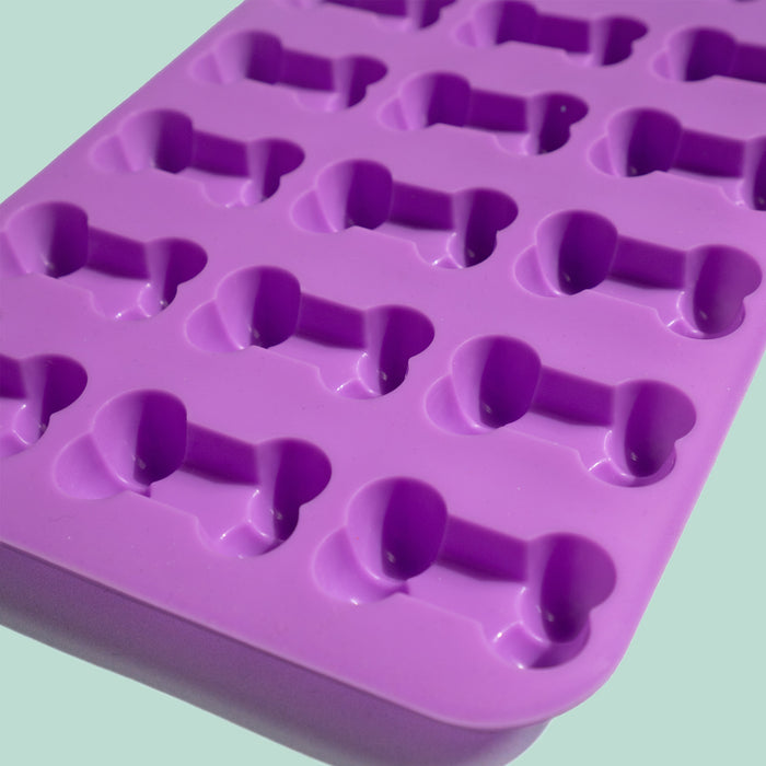 Silicone Bone Shape Mould Treat Tray for Dogs
