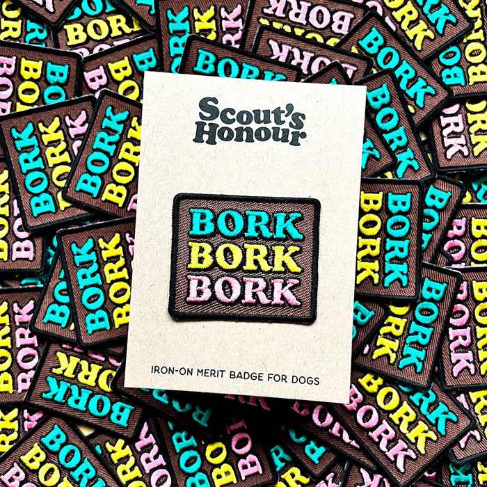 Bork Bork Bork Scouts Honour Patch