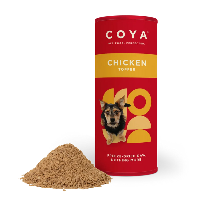Coya Adult Dog Food Topper, Freeze-Dried Raw - Chicken 50g