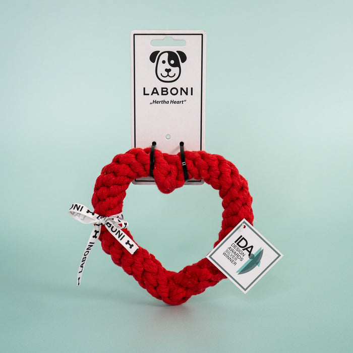 Red Knotted Love - Heart Toy