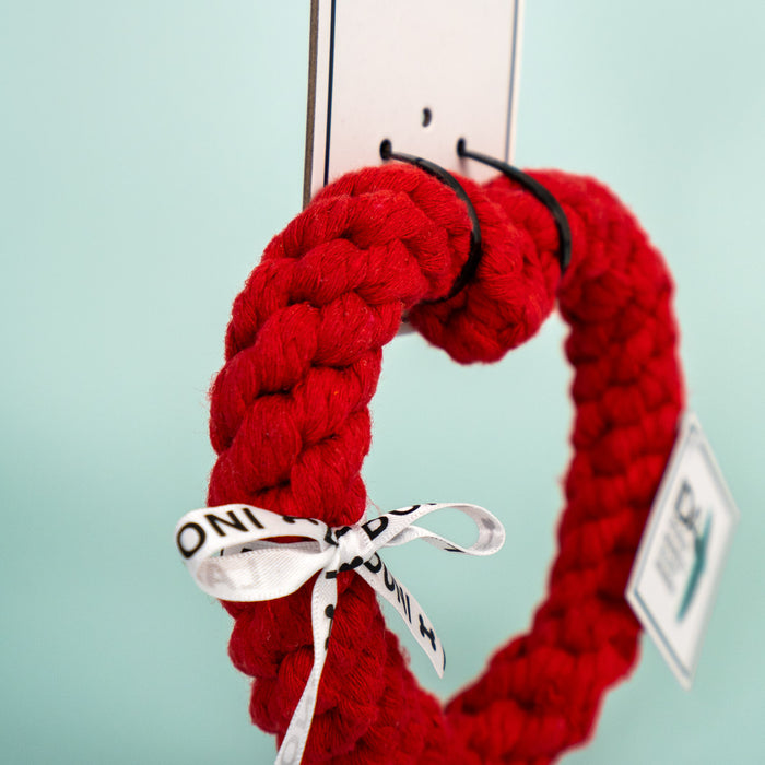 Red Knotted Love - Heart Toy