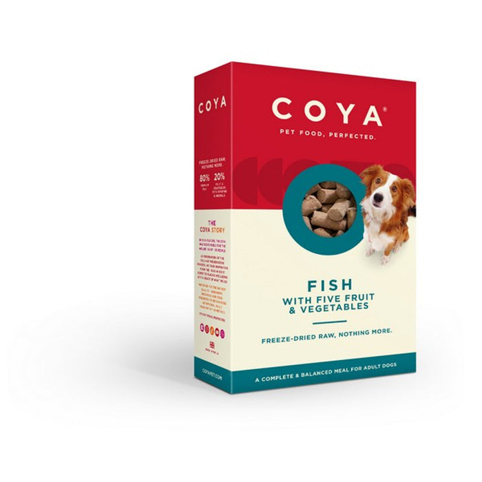 Coya Adult Dog Food, Freeze-Dried Raw - Fish