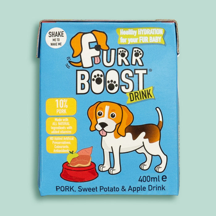 Pork, Sweet Potato and Apple, Furr Boost Dog Drink