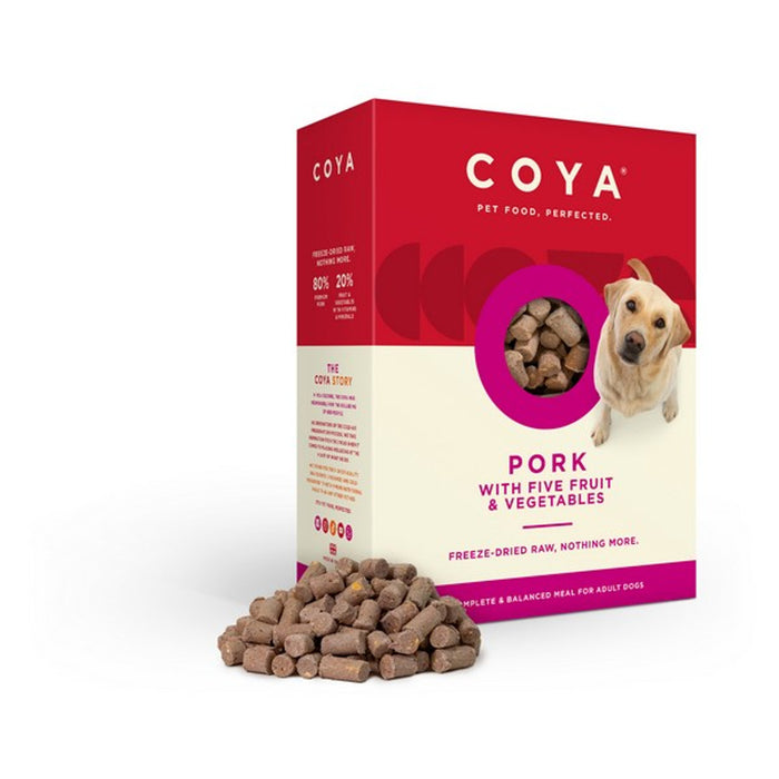Coya Adult Dog Food, Freeze-Dried Raw - Pork