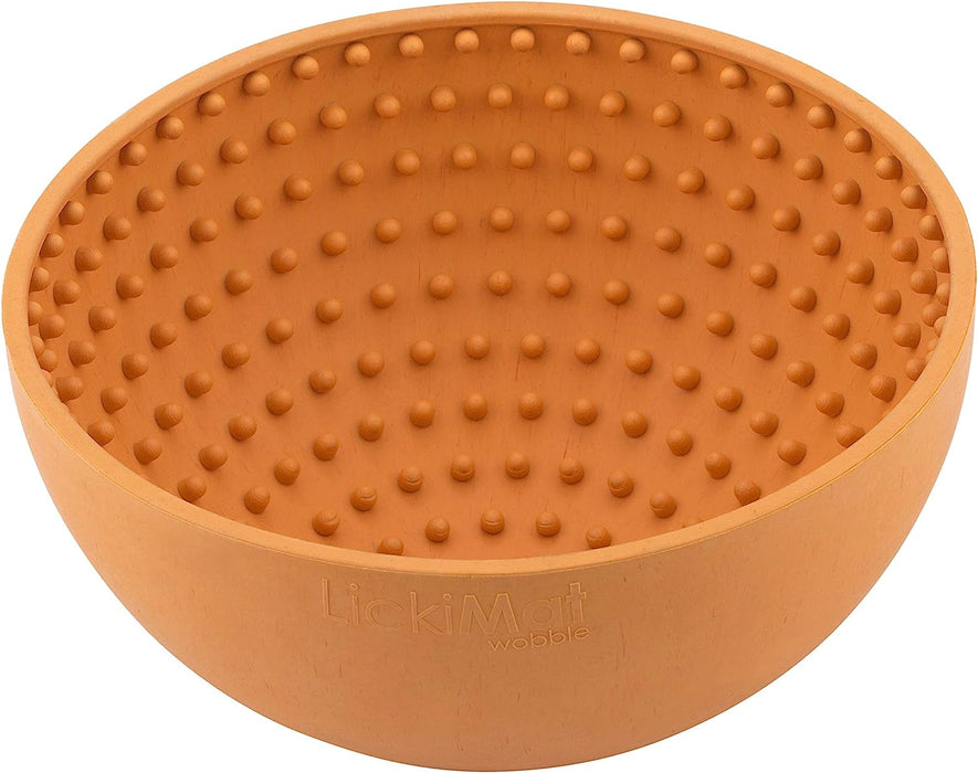 LickiMat Wobble Lick Bowl and Slow Feeder for Dogs
