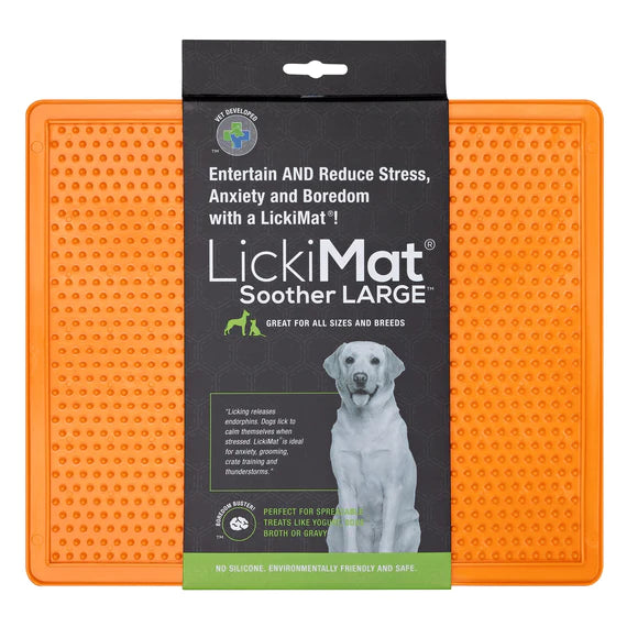LickiMat Soother XL Enrichment Lick Mat for Dogs - 4 Colours
