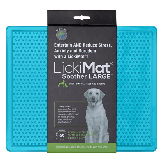 LickiMat Soother XL Enrichment Lick Mat for Dogs - 4 Colours