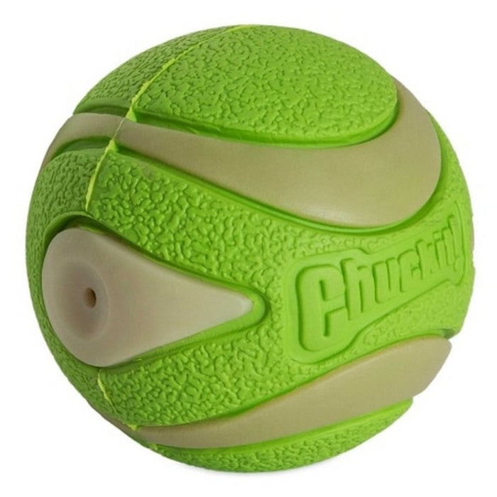 Chuckit! Max Glow Ultra Squeaker Ball 1Pk Medium 6.3cm
