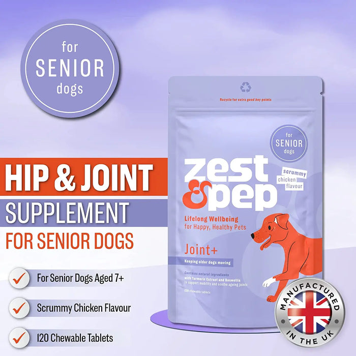 Joint & Hip Supplement For Senior Dogs (Date 11/2024)