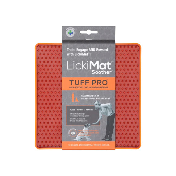 LickiMat Tuff Soother Pro Enrichment Lick Mat for Dogs - 5 Colours