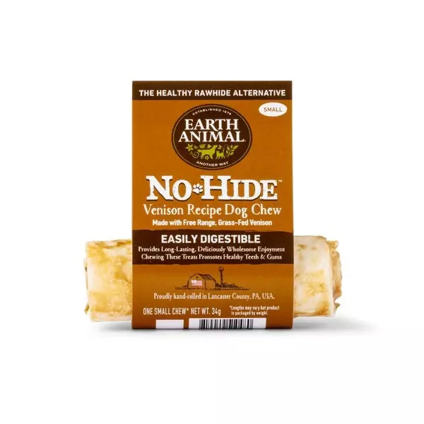 Earth Animal No Hide "Venison One" Chew for Dogs