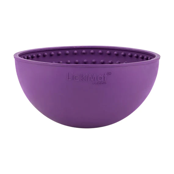 LickiMat Wobble Lick Bowl and Slow Feeder for Dogs