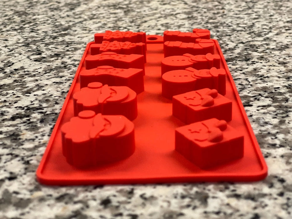 Silicone Christmas Shapes Mould Treat Tray for Dogs