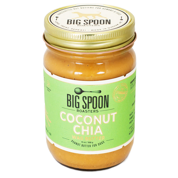 Coconut Chia Peanut Wag Butter - Peanut Butter for Dogs
