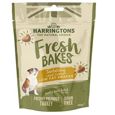 Harringtons Grain Free Low Fat Turkey Treats - 100g (Date Nov 2024)