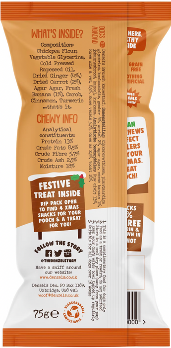 Denzel's Christmas Grotto Gift Box for Dogs (175g)