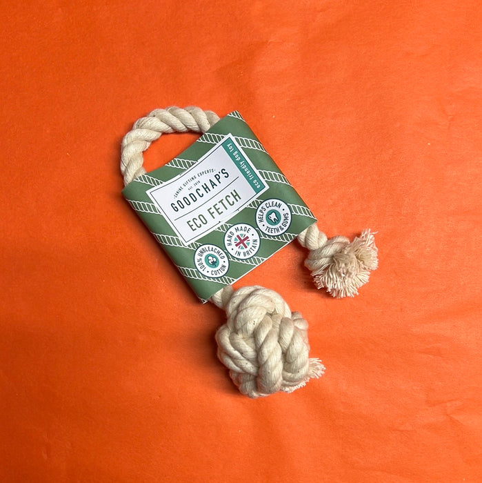 Eco Fetch, Natural Cotton Rope Dog Toy