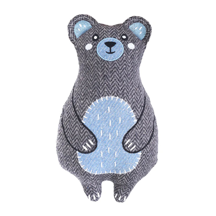 "Ecozippy" Bear Cotton Cuddle Dog Toy