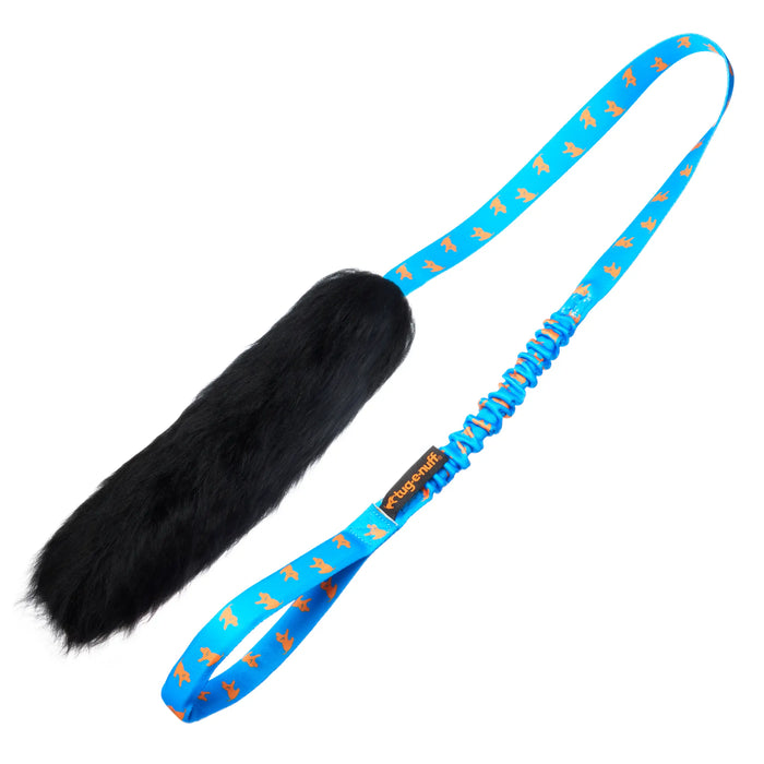 Tug-E-Nuff Sheepskin Bungee Interactive Dog Toy