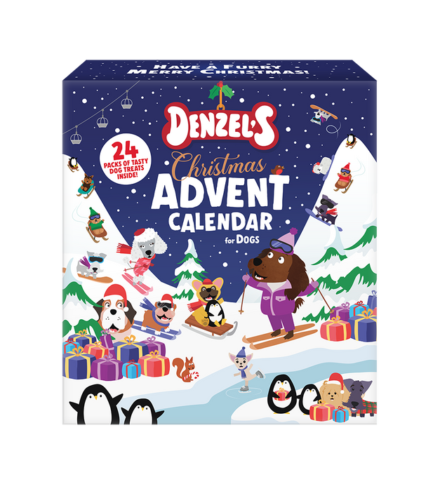 Denzel's Christmas Dog Advent Calendar - 192g