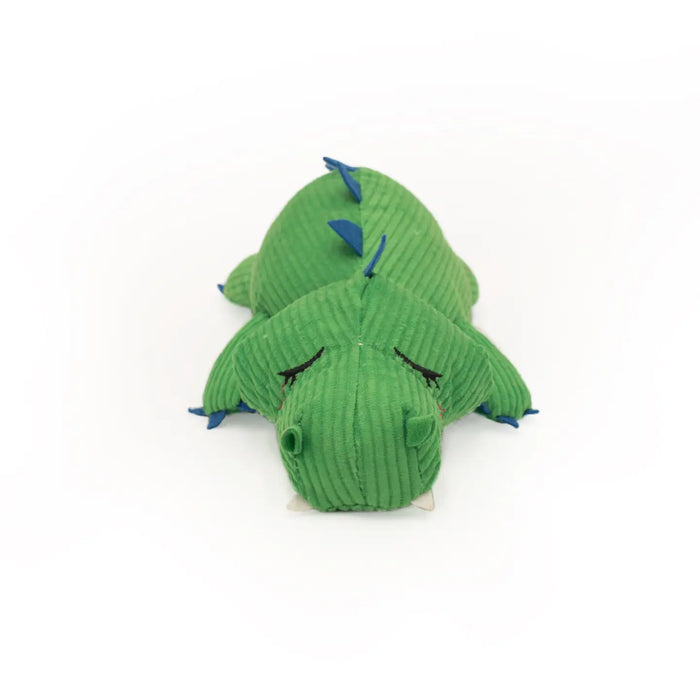 Alligator Snooziez with Shhhqueaker Soft Dog Toy