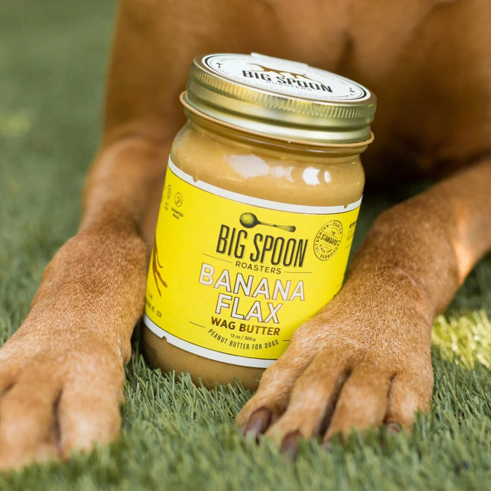 Banana, Flax Seed & Peanut Wag Butter - Peanut Butter for Dogs