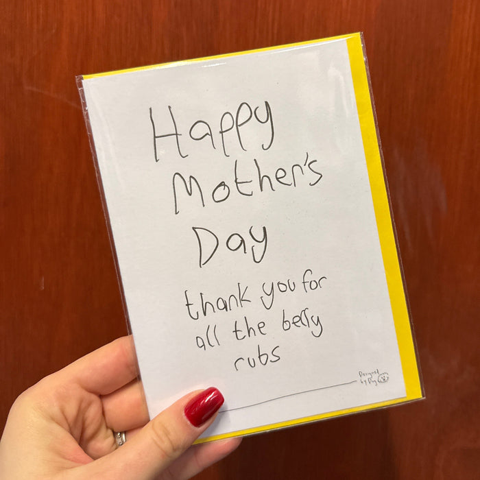 Paper Plane Happy Mother's Day - Funny Card Designed by Dog
