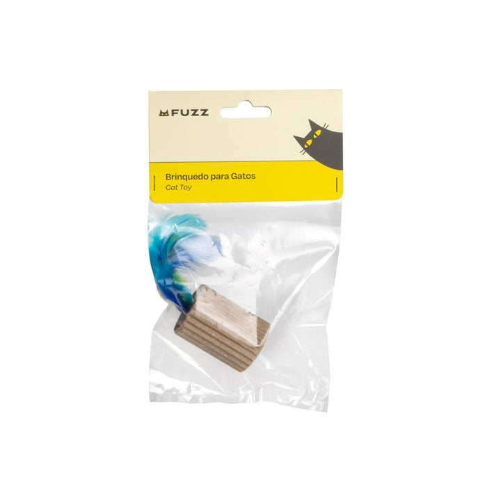 Fuzz Paper Orzo Cat Toy