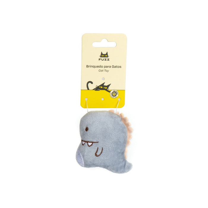 Fuzz Dino Plush Catnip Cat Toy