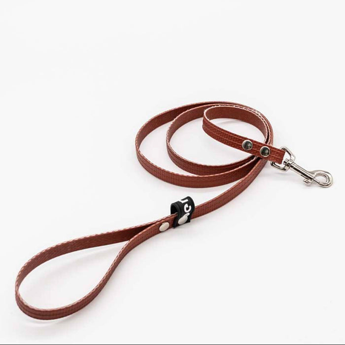 Bendl Upcycled Red Firehose Dog Lead