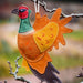 Aurora Paws Suede Eco Dog Toy - Bracken the Pheasant