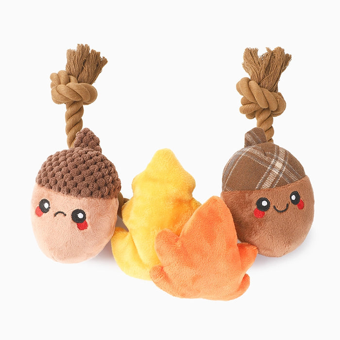 Autumn Tailz, Autumn Acorns, Dog Rope Toy