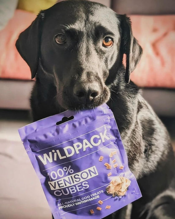 WILD PACK Venison Cubes - Natural Dog Treats