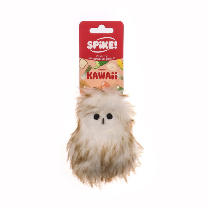 Spike Kawaii Plush Barn Owl Dog Toy