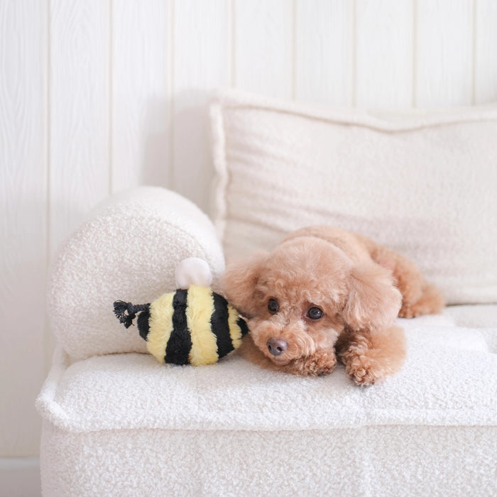 "Bee Pop" Bee Toy Enrichment Snuffle Ball Soft Toy for Dogs