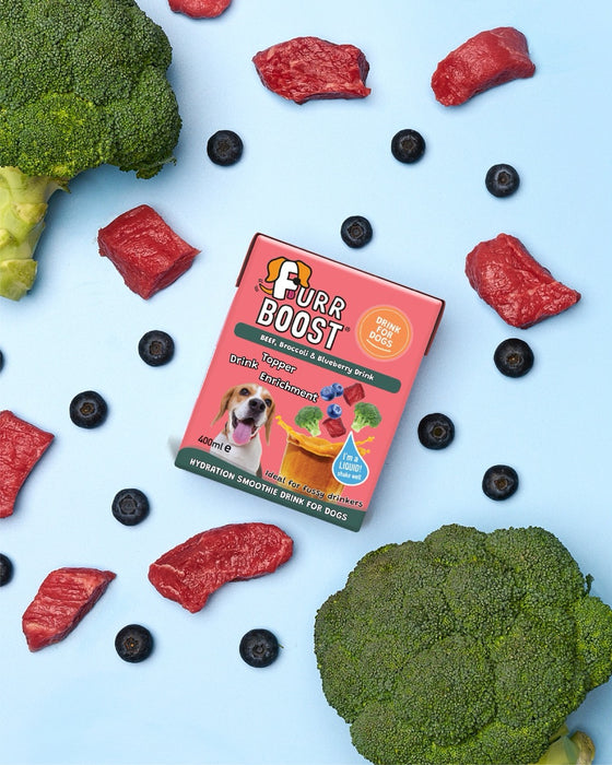 Furr Boost Beef, Broccoli & Blueberry - 400ml