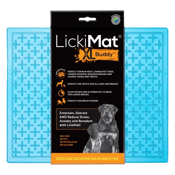 LickiMat Buddy XL Enrichment Lick Mat for Dogs - 4 Colours