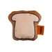 Toy shaped like a slice of bread with a 'CDSG' tag on a white background