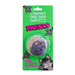 Catnip toy packaging with green background and cartoon cat illustration