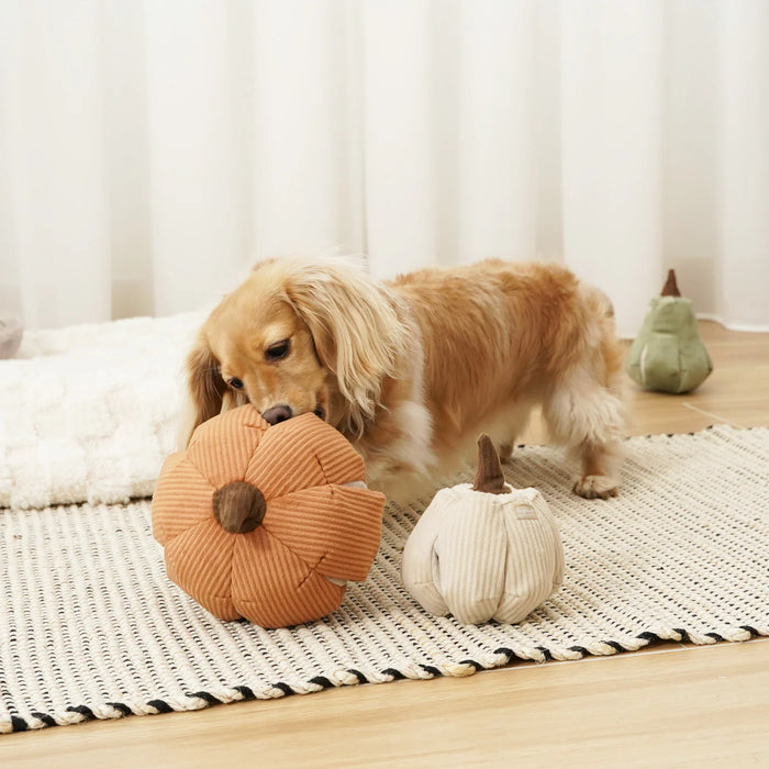 Cinderella Halloween Pumpkin Soft Snuffle Enrichment Toy for Dogs