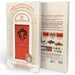 A boxed pet product shown from the front and back, featuring a cream-colored package with a large red front door illustration adorned with a wreath. The front reads 'Premium Advent Calendar' and shows a small gift bag graphic.