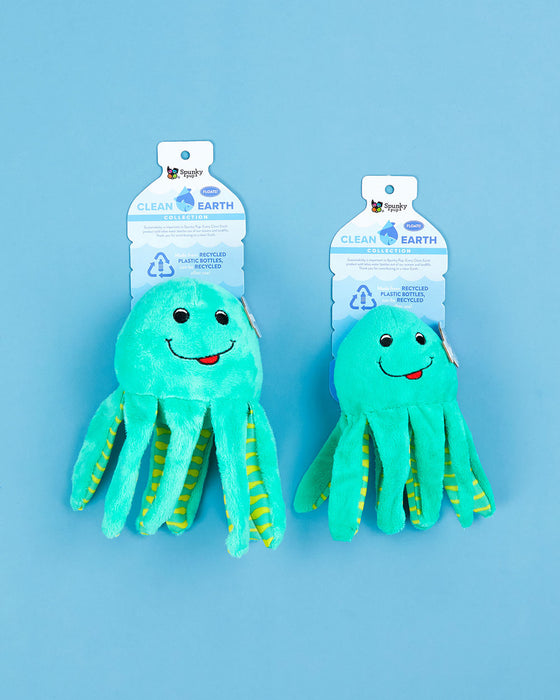 Clean Earth Dog Plush Octopus