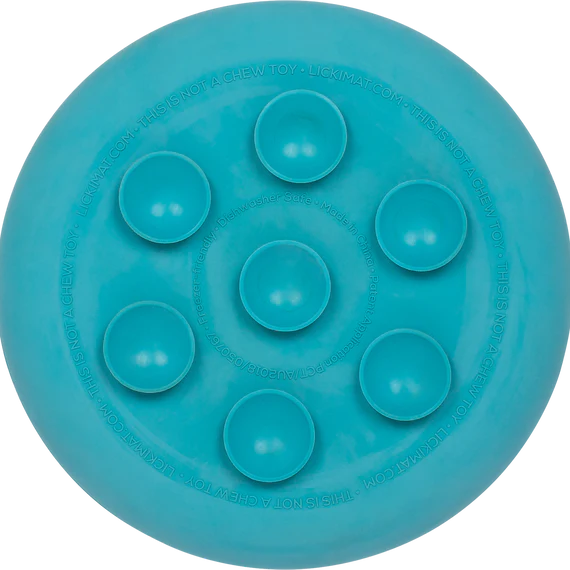 LickiMat UFO Suction Cups Lick Bowl and Slow Feeder for Dogs