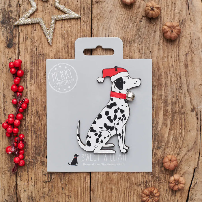 Christmas Tree Dog Decoration, Dalmatian