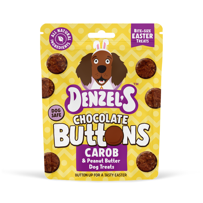 Denzel's Easter Chocolate Buttons Dog Treats - 90g