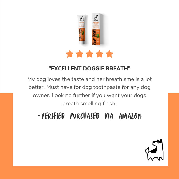 DogsLife Natural Dog Toothpaste - Peppermint & Aloe Vera