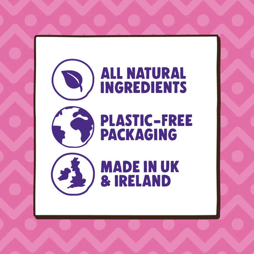 Denzel's Giant Easter Egg Dog Gift - 6 bags of 3 Flavours