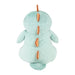 Stegosaurus dog toy on a white background