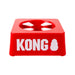 Red KONG tray on a white background